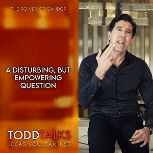 A Disturbing, But Empowering Question - Holzman Leadership